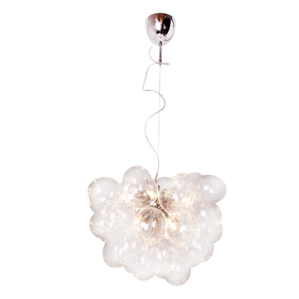 Lampe suspendue Gross transparent 50cm