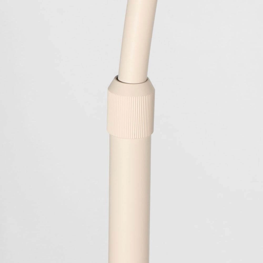 Lampe à arc Sparkled Light crème avec abat-jour blanc Ø 50cm Steinhauer 8712746179965