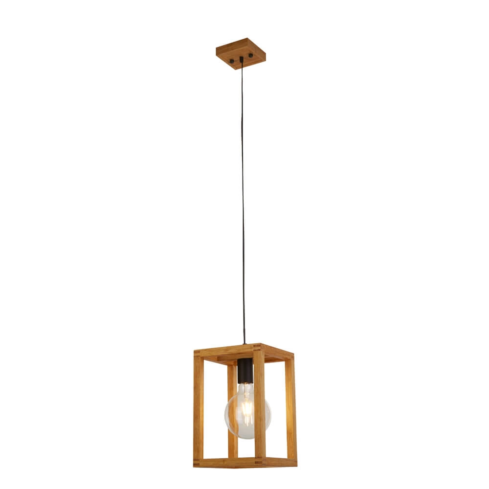 Lampe suspendue Bois Square Lampe suspendue Bois Square