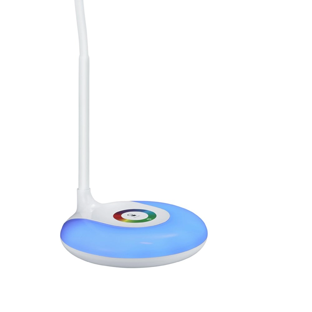 Lampe de bureau LED Krait blanc Trio 4017807433678