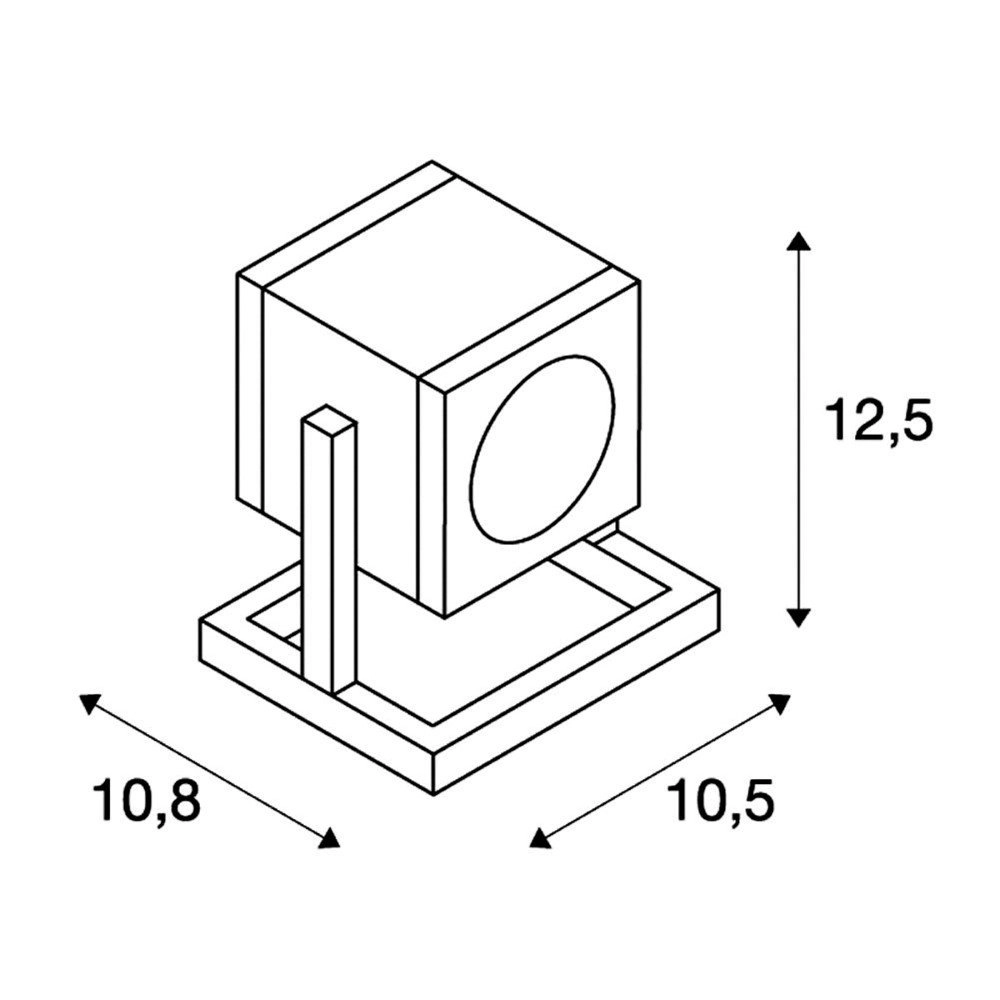 Spot extérieurs Cubix SLV 4024163159814