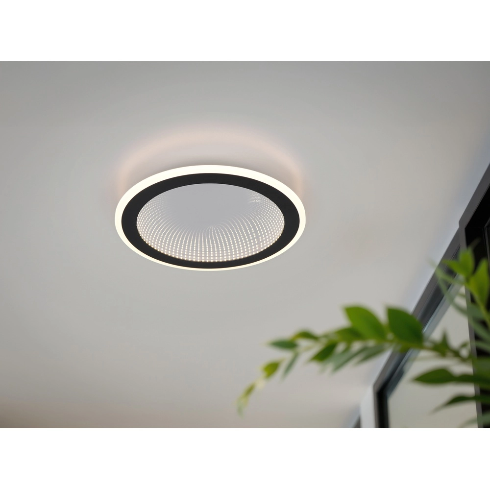 Plafonnier design Glace noir Trio 4017807645705