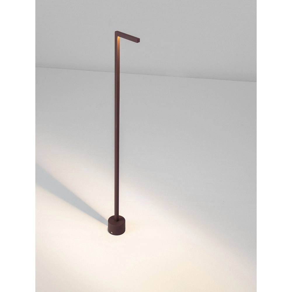 Lampe de jardin élégante Pipe Brun rouille 94.5cm Lampe de jardin élégante Pipe Brun rouille 94.5cm