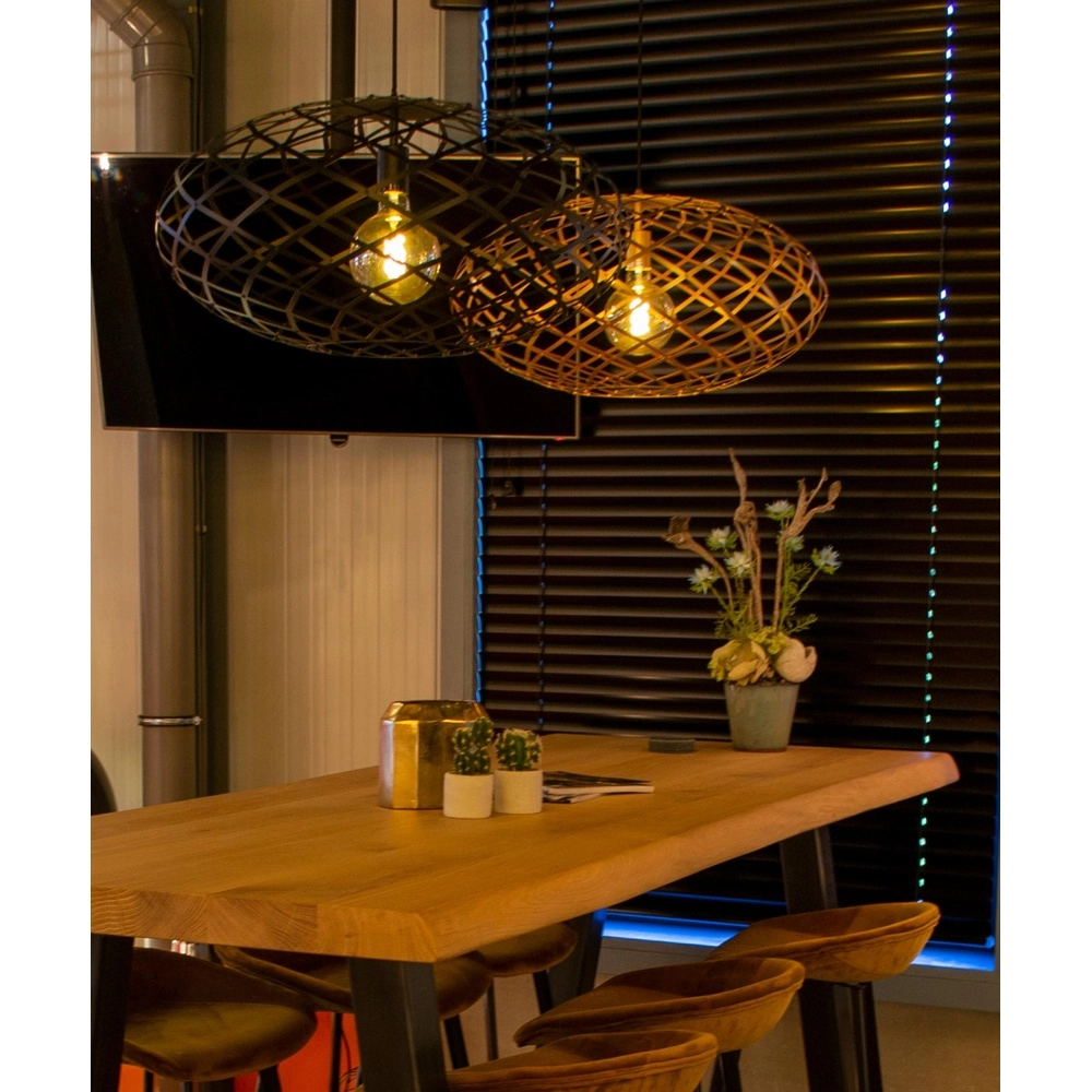 Lampe suspendue Wolfram Ø 65 cm noir Lucide 5411212211019