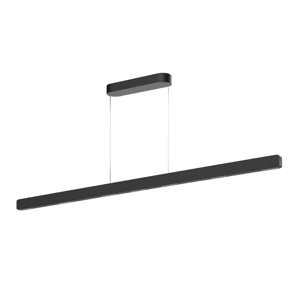 Lampe suspendue Kaia 160 cm noir