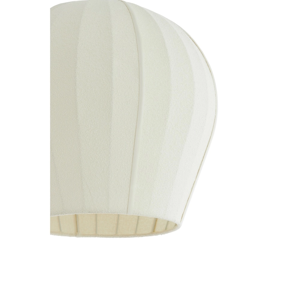 Lampe suspendue Bouclé Zagori Ø 35cm - crème Light & Living 8717807793036