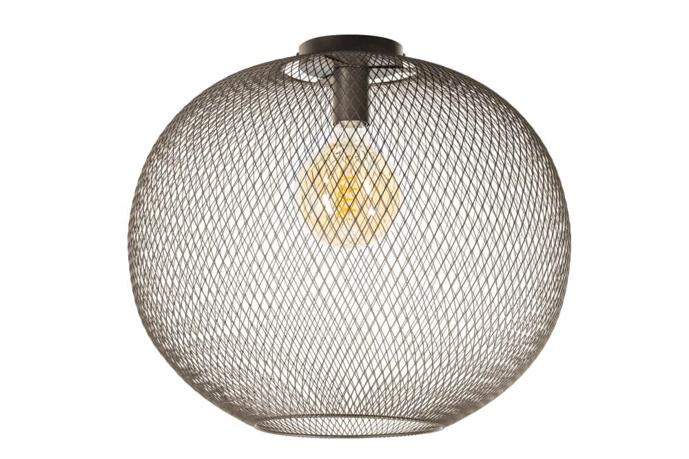 Plafonnier marron Billie design Ø 50cm