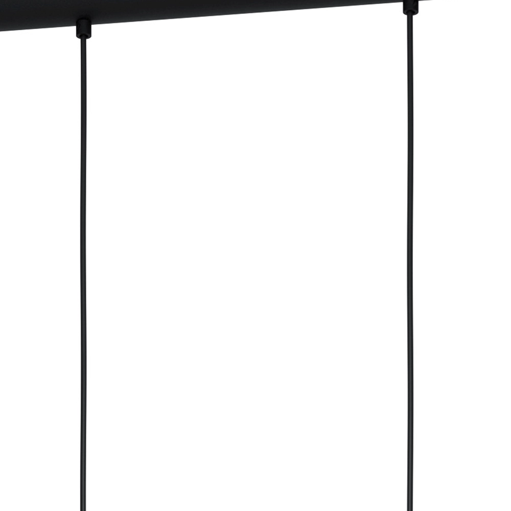 Lampe suspendue noire 4 lumières Canterras Eglo 9002759995454