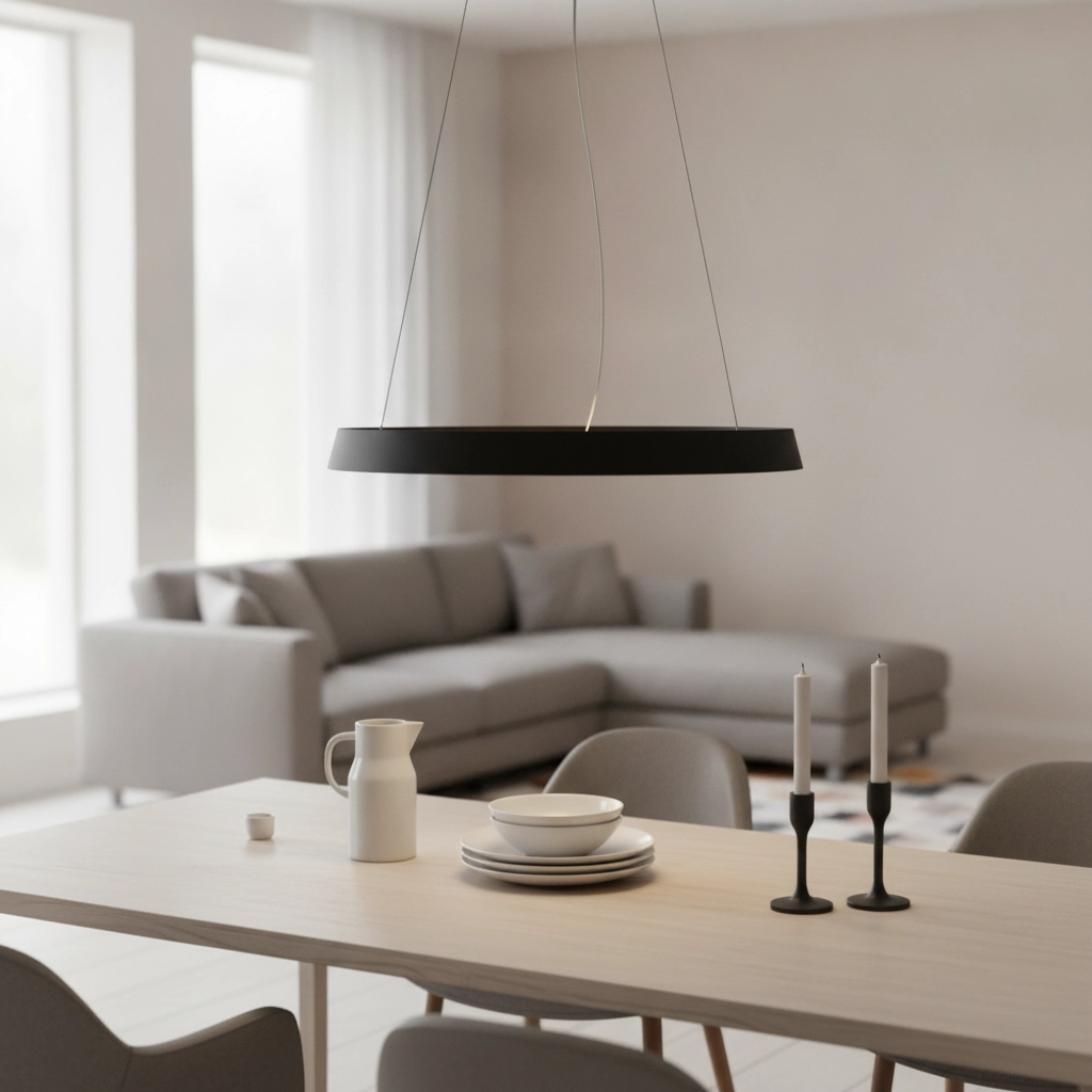 Suspension design Ormi Ø 60cm noir