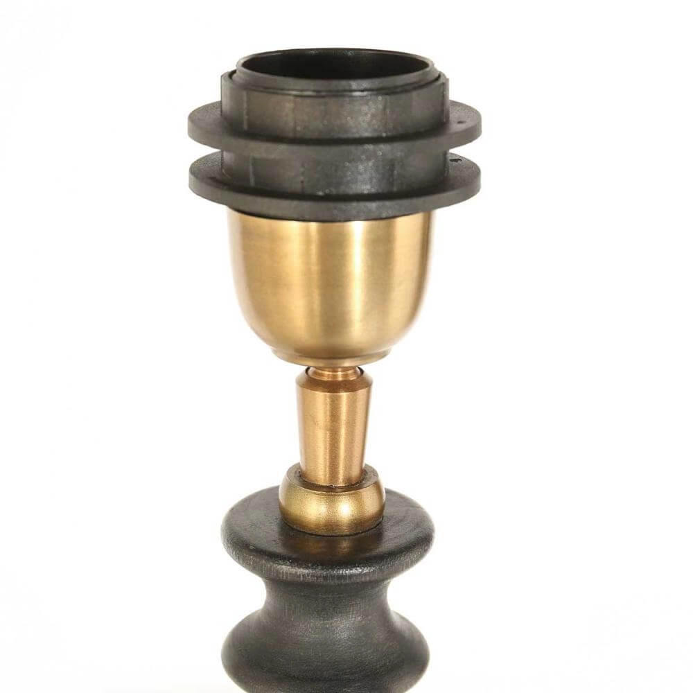 Lampe de table unique Bois avec capot blanc Steinhauer 8712746172546