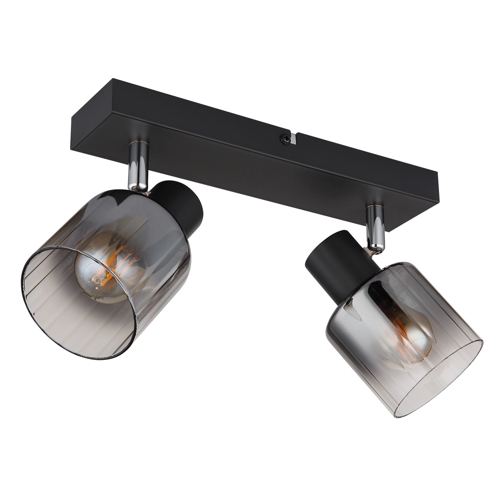 Lampe de plafond Jack 2-noir clair Globo 9007371516834