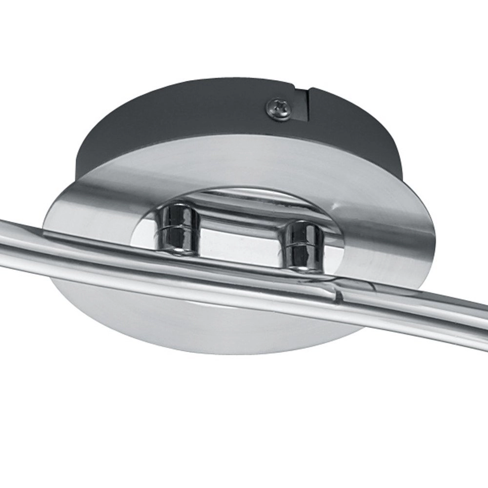 Spot de plafond LED Levisto 6 lumières nickel mat Trio 4017807281736