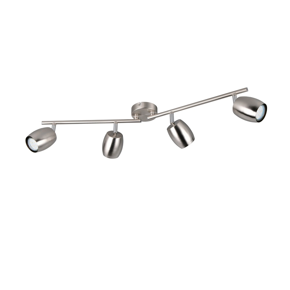 Plafonnier Nancy Nickel 4 lumières Trio 4017807657029
