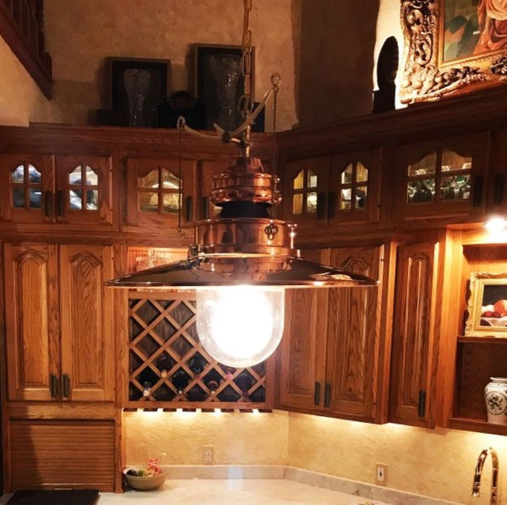 Lampe suspendue antique Paddington Station M Limehouse