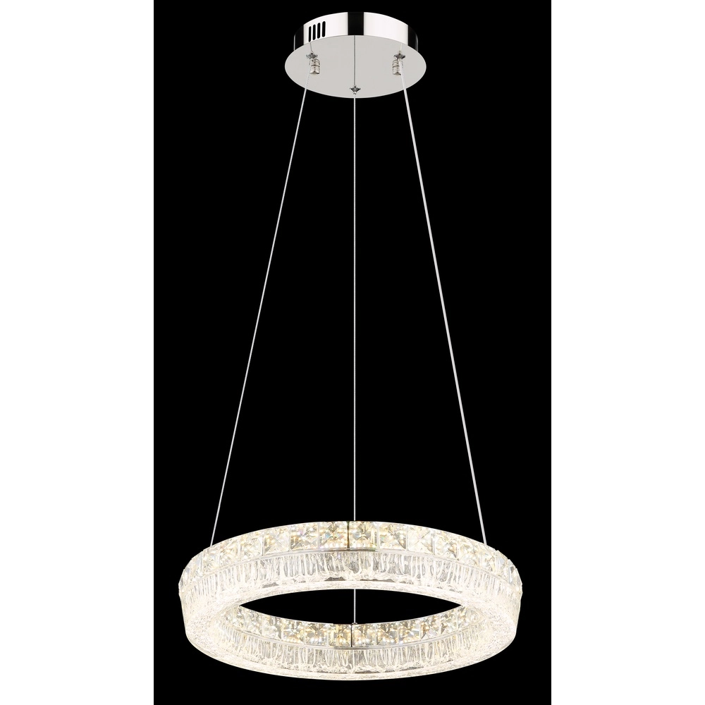 Lampe suspendue Laurel Chrome Globo 9007371566778