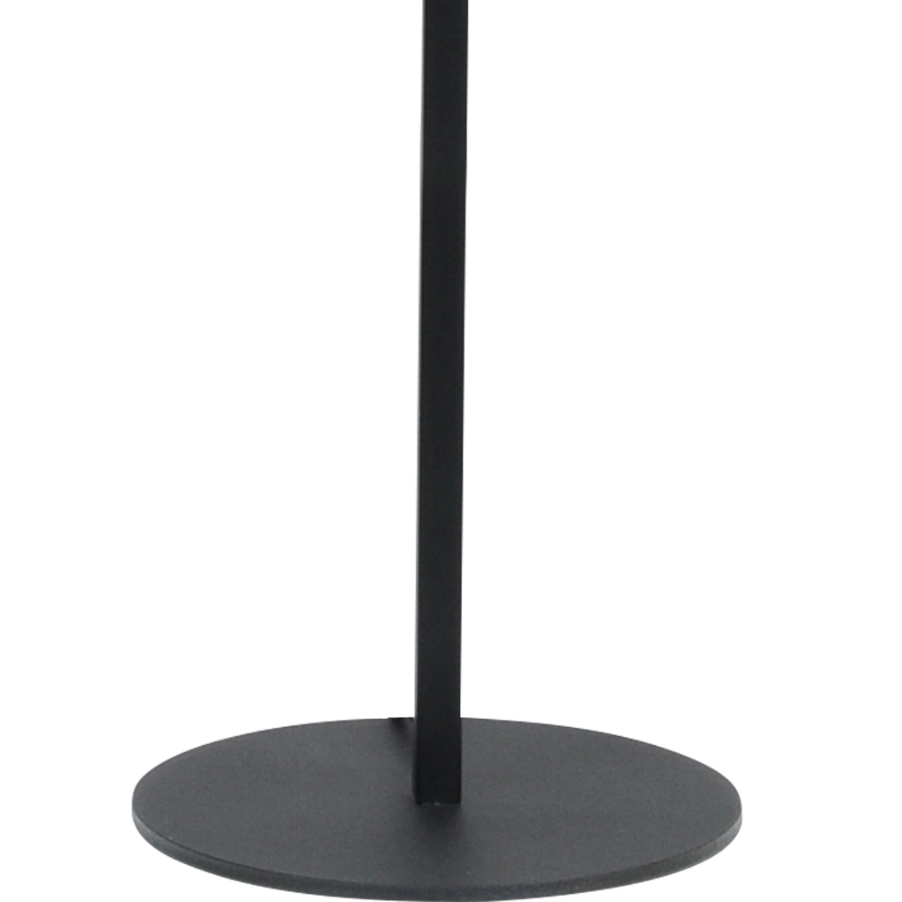 Lampe de table noire Venus avec abat-jour couleur sable Masterlight 8718121218311