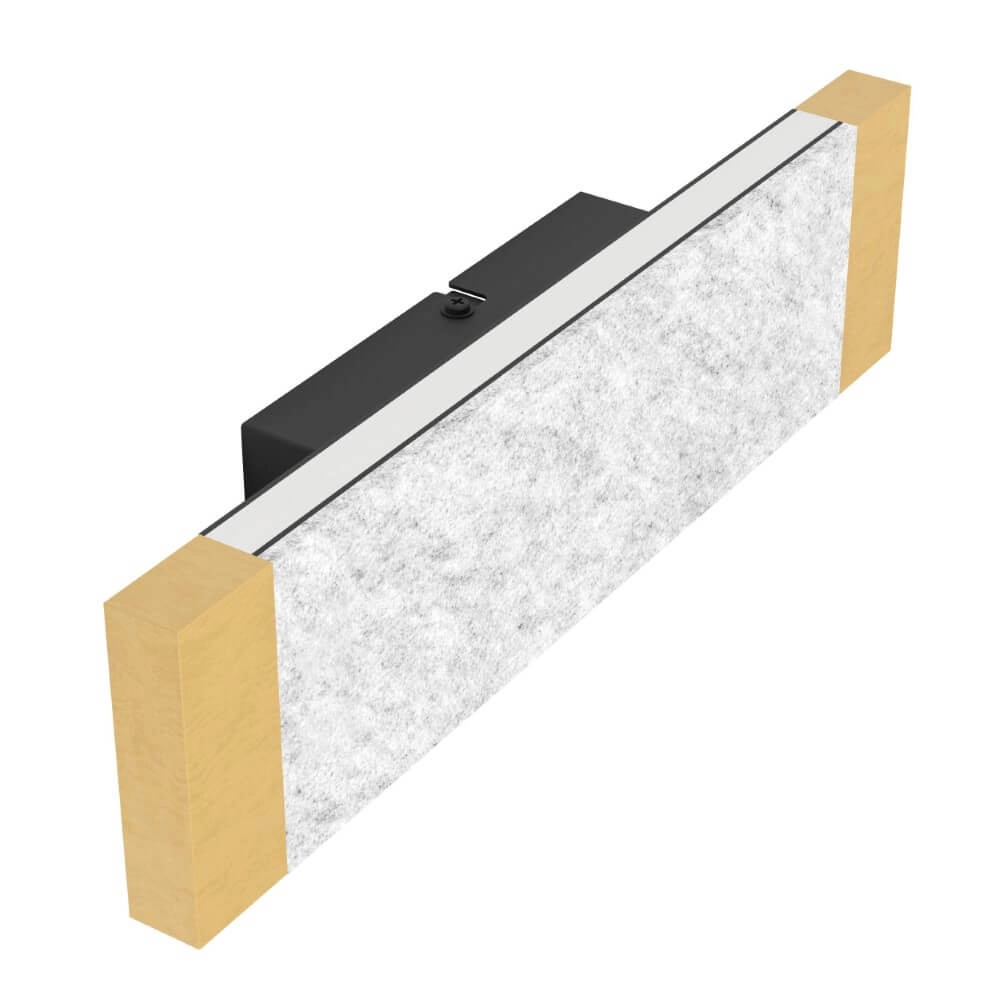 Applique Vallelado gris avec du bois Stars of Light 9008606295173