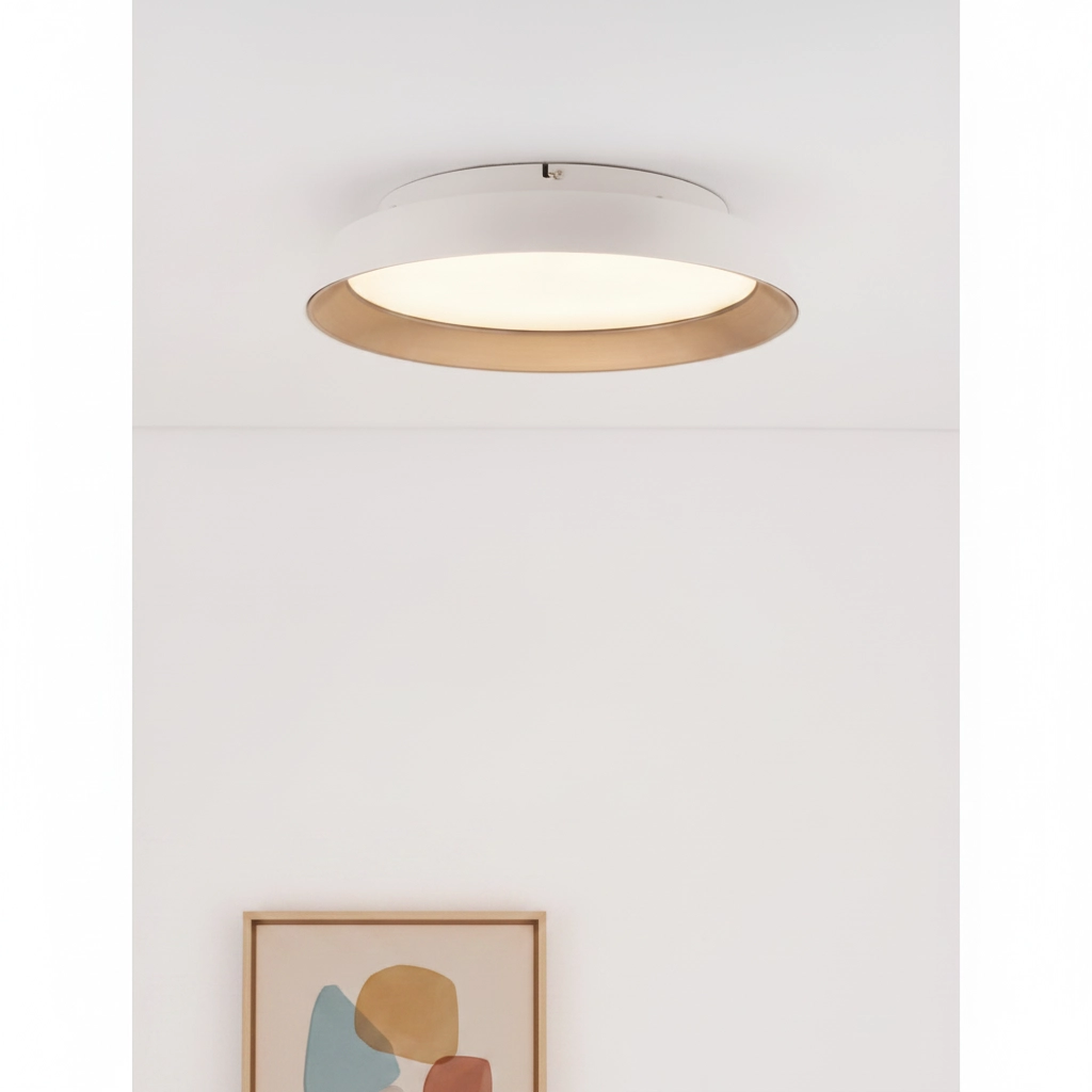 Plafonnier Vela blanc Ø 45cm