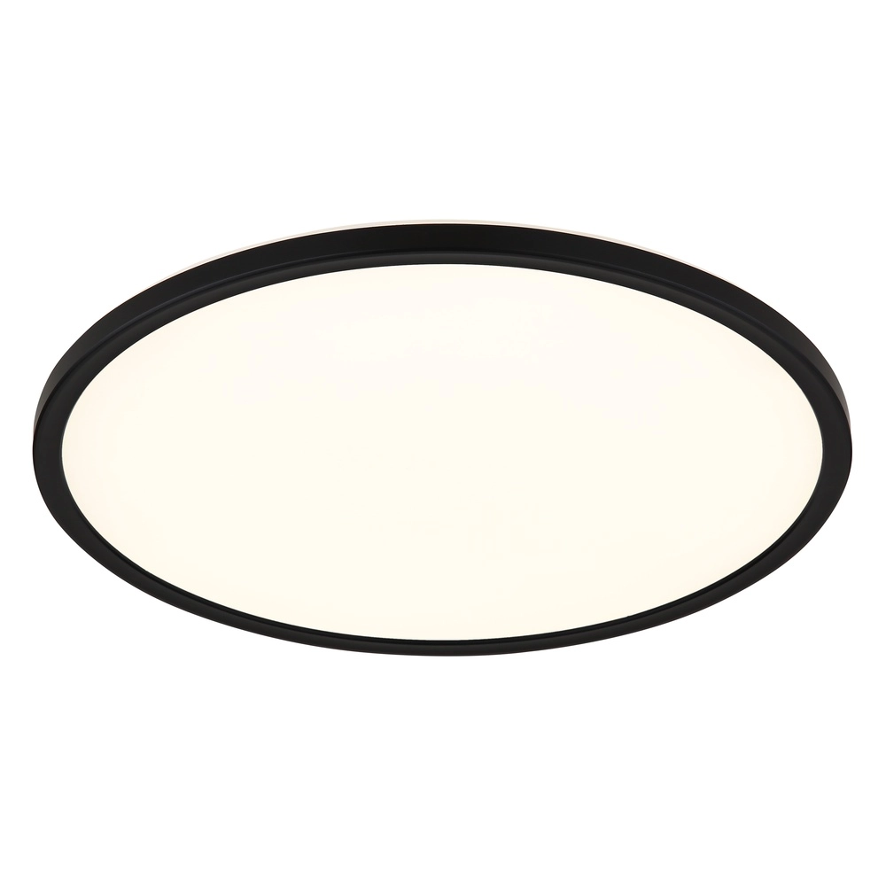 Éclairage de plafond Sapana Ø 42cm noir