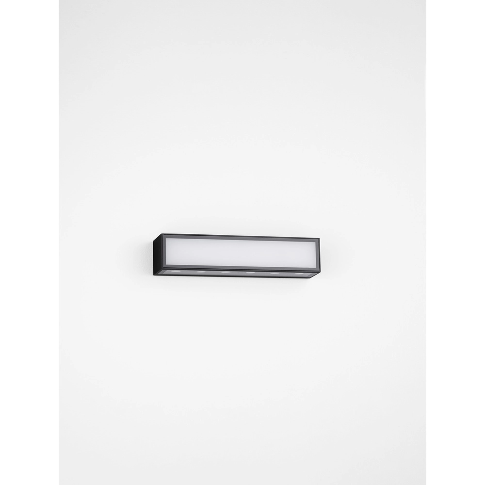 Applique murale unique Inga anthracite 30cm Lyora 5212017449566