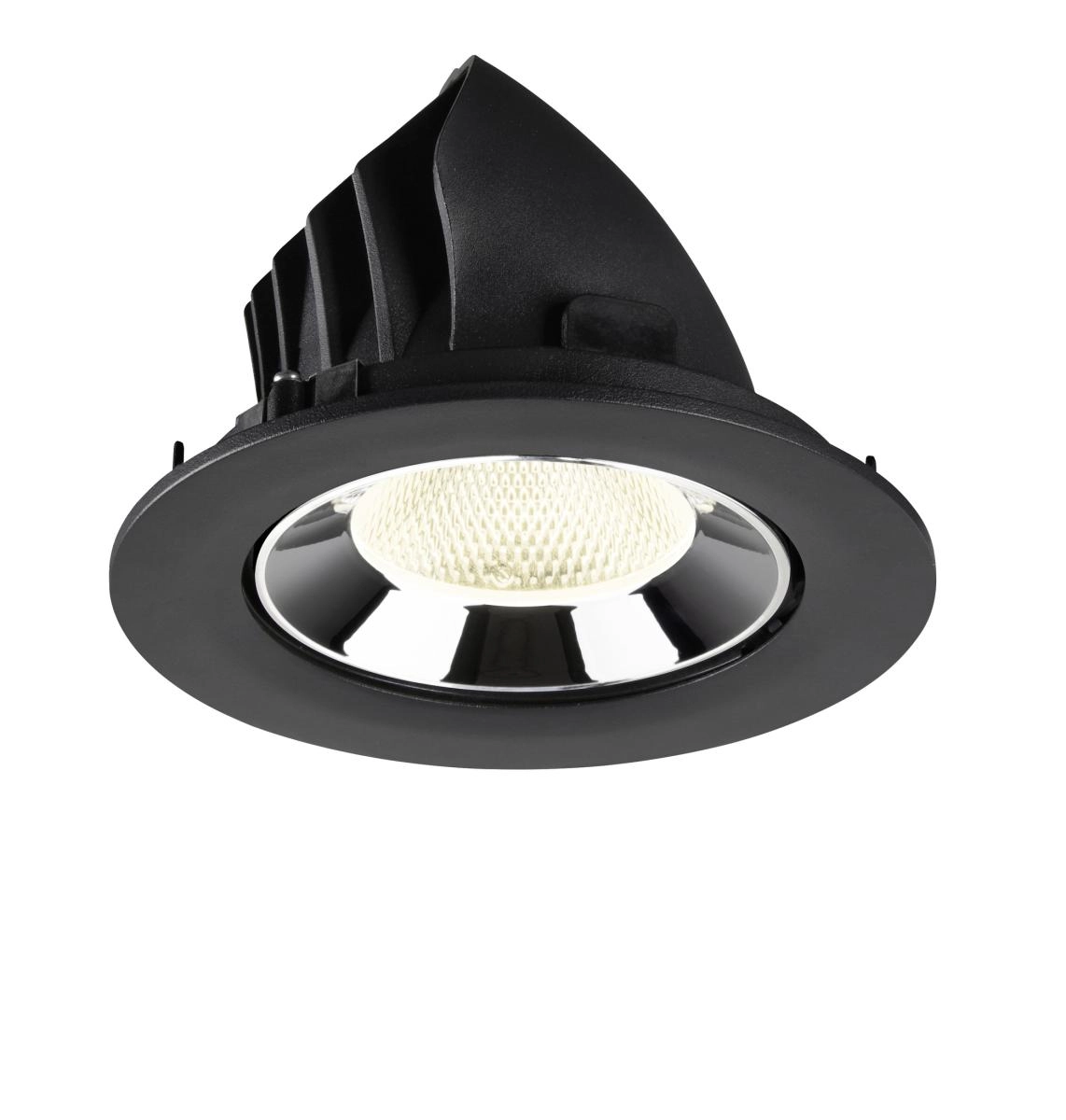 Spot encastré Numinos Gimble L noir/chrome 4000K - 20 deg SLV 4024163310130