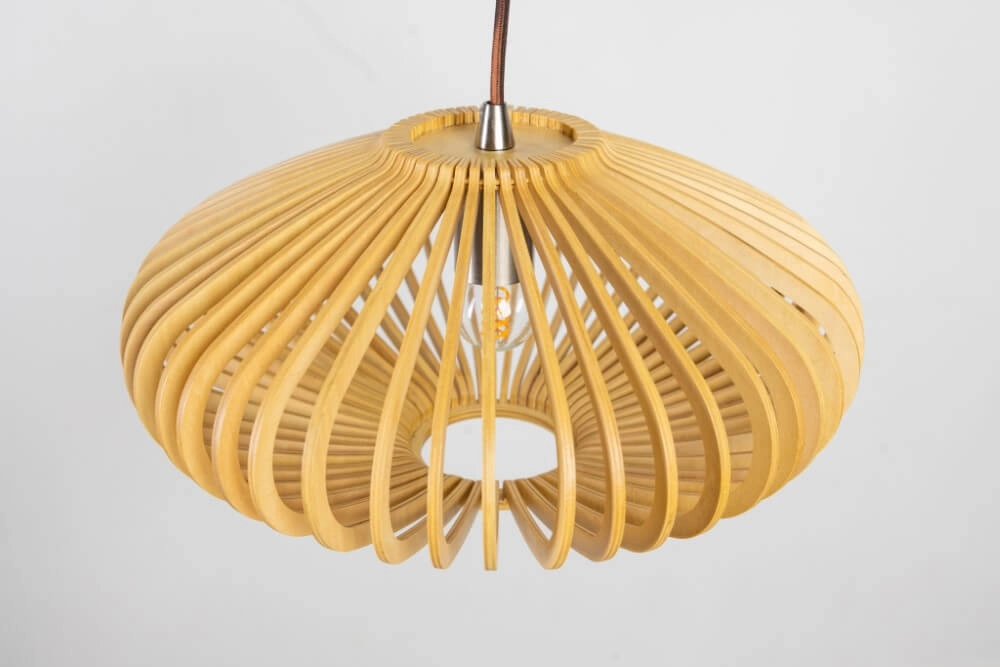 Lampe suspendue en bois Tess conception ETH 8720195307495