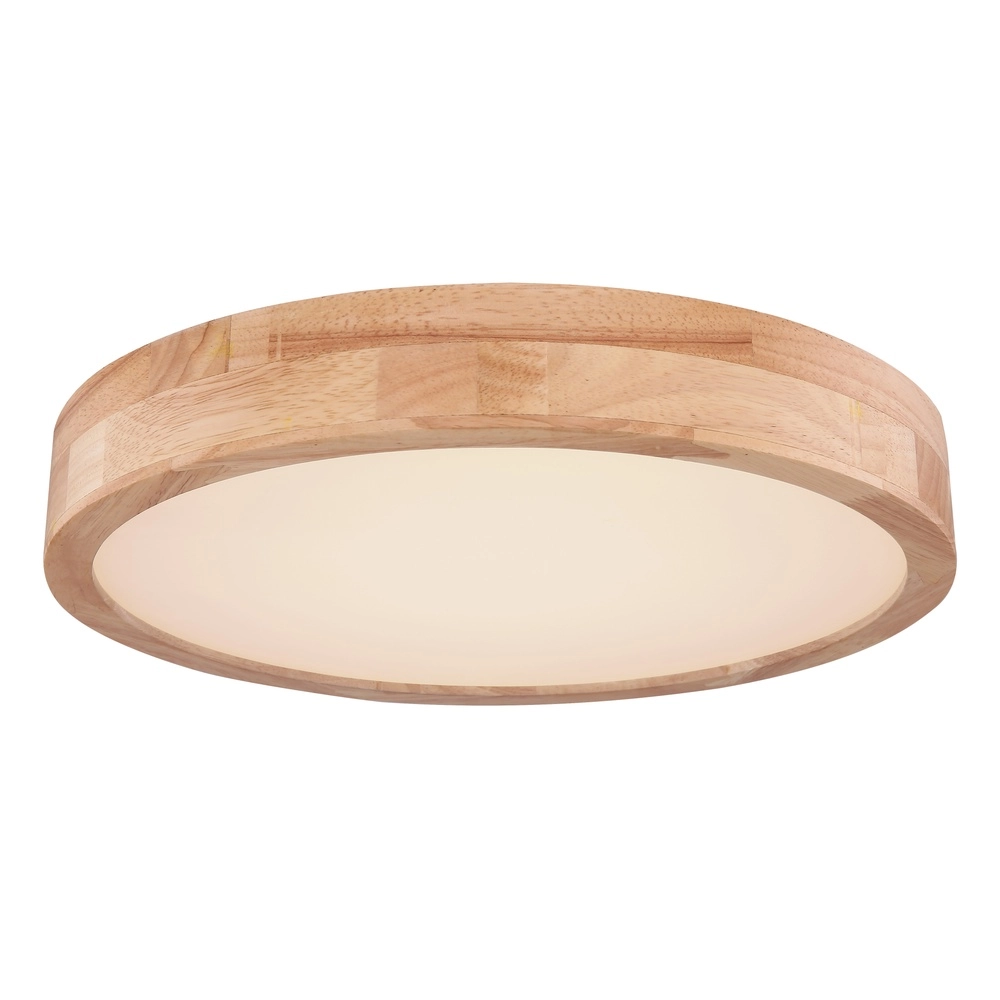 Éclairage de plafond en bois Rainer Scandinave Ø 40 cm