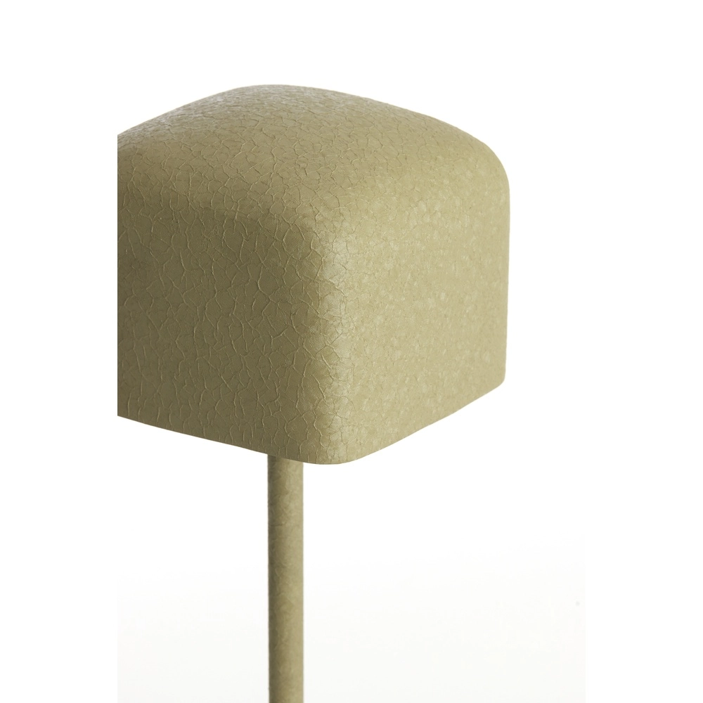 Lampe de chevet Elenie 15x15cm - vert olive mat Light & Living 8717807818784