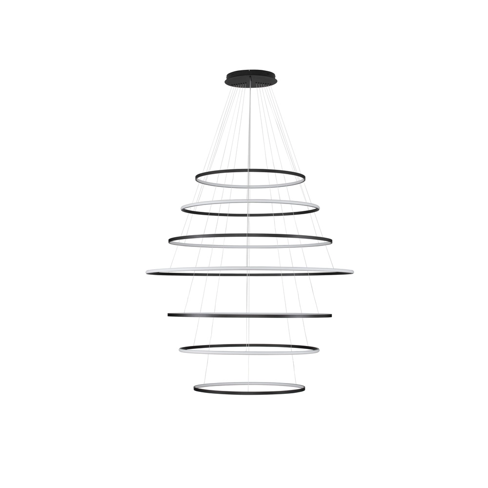 Suspension design Maelo noir Ø 150cm Lyora 5212017479747