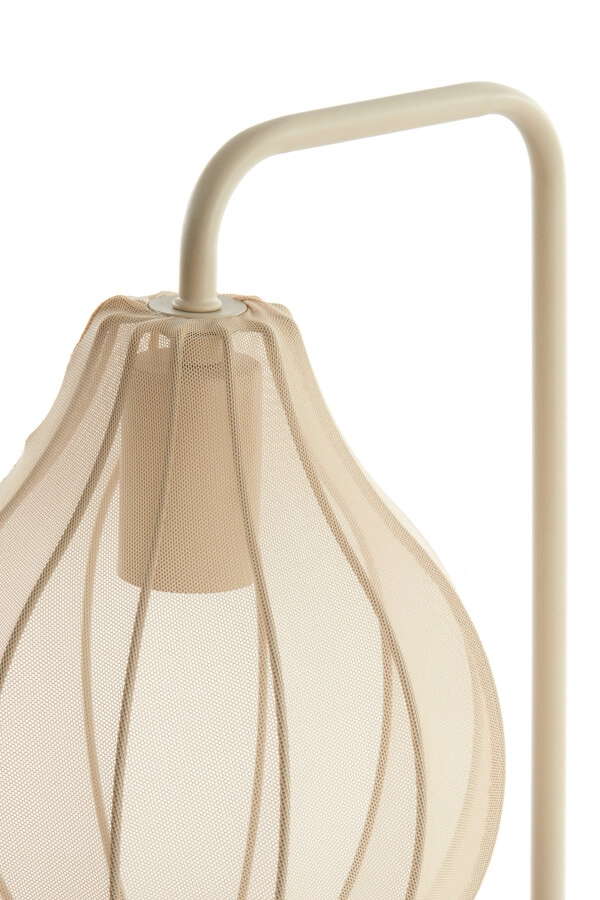 Lampe de table crème Elati Ø 20cm japandi Light & Living 8717807702694