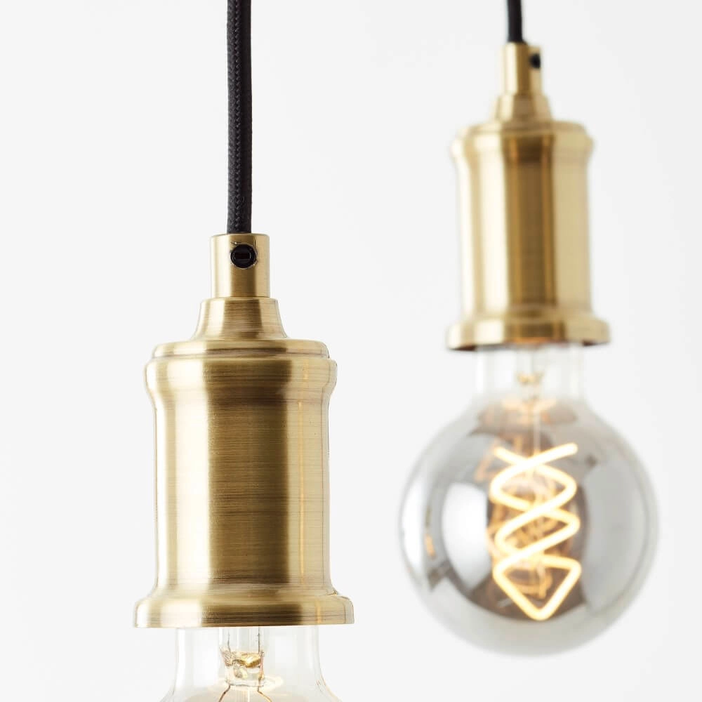 Lampe suspendue Darcia avec 5 pendules Brilliant 4004353411694