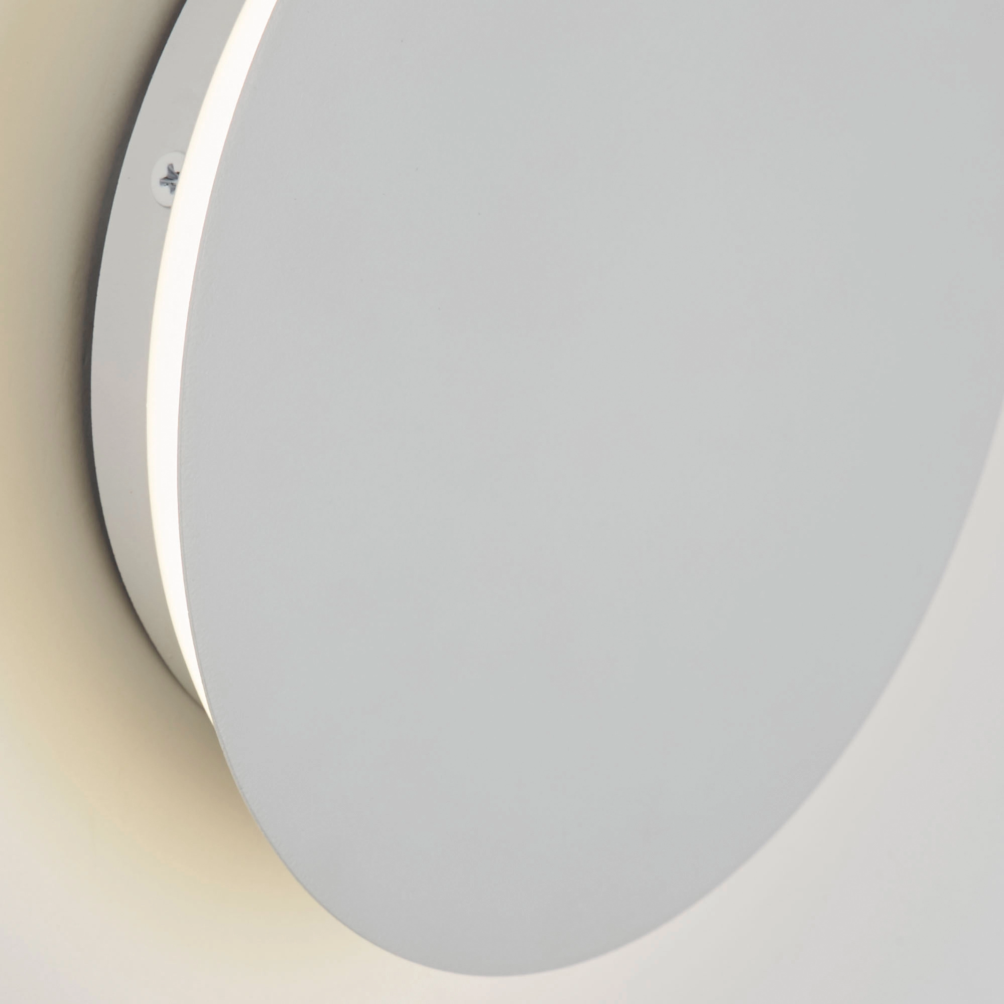 Lampe murale de conception Odeon Ø 20 cm de blanc Lyora 5053423317366