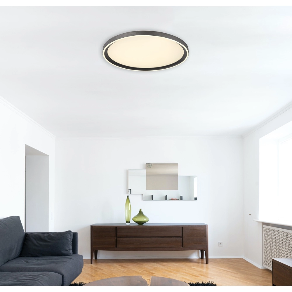 Lumière de plafond élégante Dublin Ø 40 cm gris Globo 9007371447084