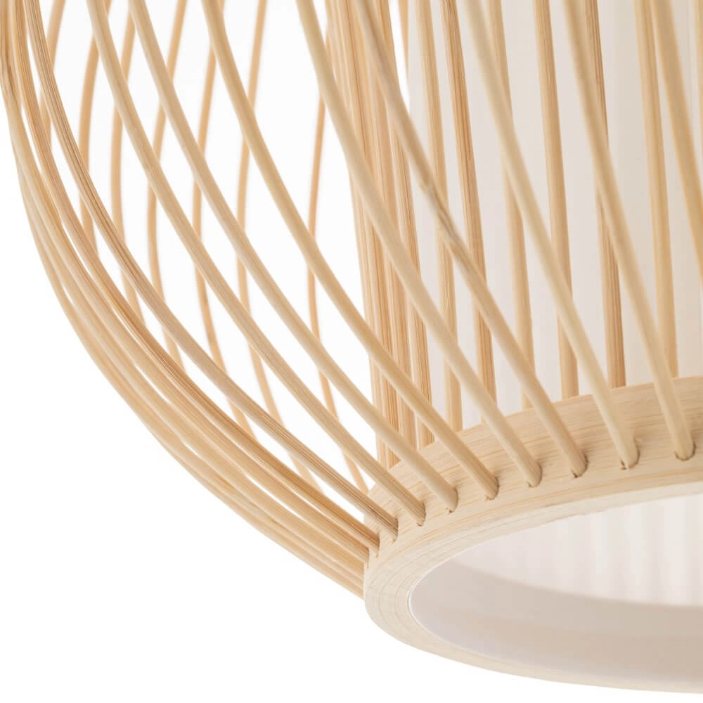 Suspension en rotin Puket L Ø 30cm Lyora 5903139111621