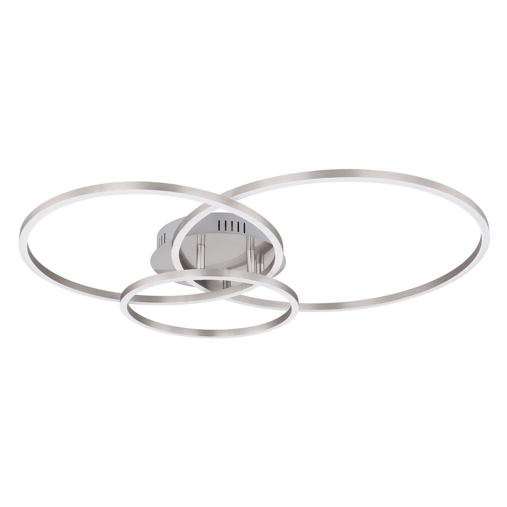 Lampe de plafond moderne Munni nickel Globo 9007371395842