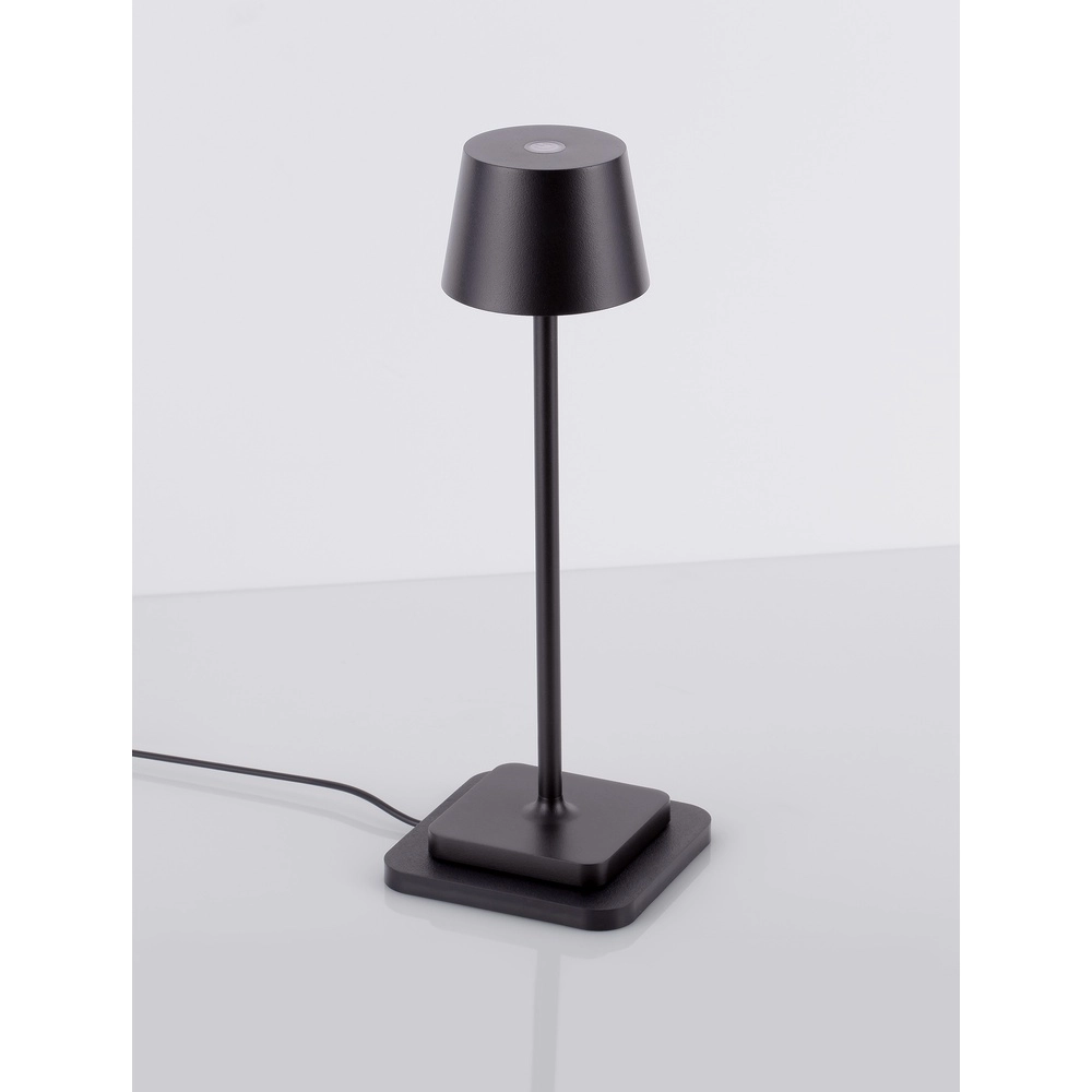 Lampe de table rechargeable Deck anthracite Lyora 5212017449221