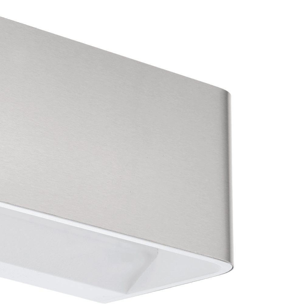 Spot mural en acier inoxydable Sania 4 20 cm Eglo 9002759984250