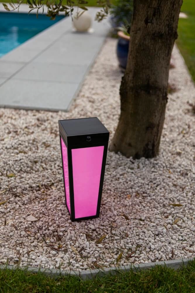 Lampe de jardin intelligente Dias solaire Lutec 6939412089126