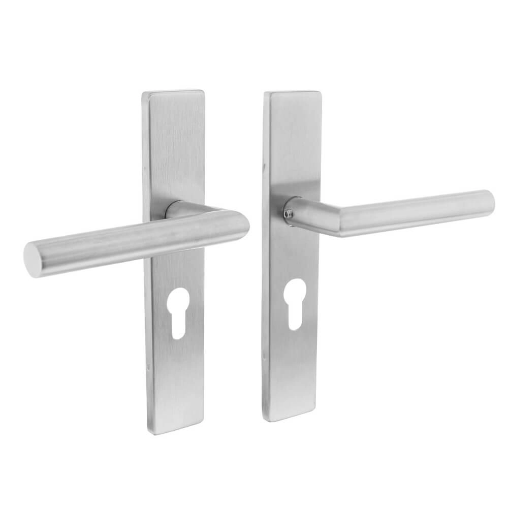 Poignée Hoek 90 PC rectangulaire 55mm acier inoxydable Poignée Hoek 90 PC rectangulaire 55mm acier inoxydable
