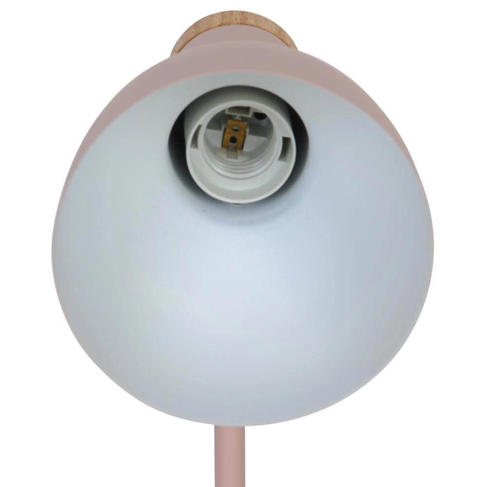 Lampe de bureau rose Devone avec porte-plume Nordlux 5704924024566