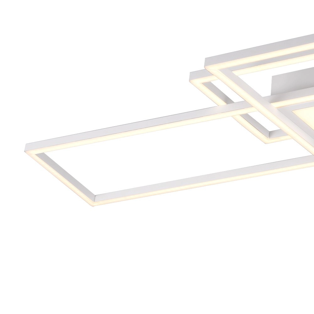 Plafonnier moderne Irvine blanc Trio 4017807452204