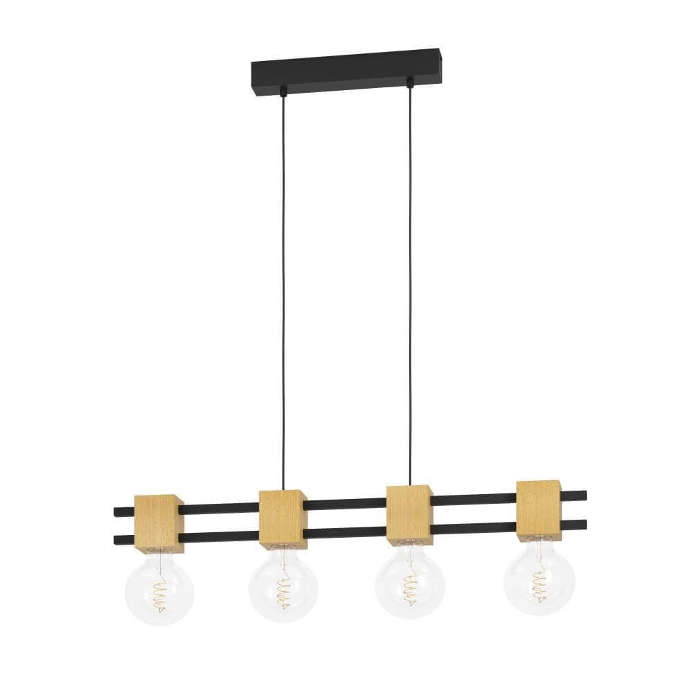 Lampe suspendue élégante Levantara 4 lumières