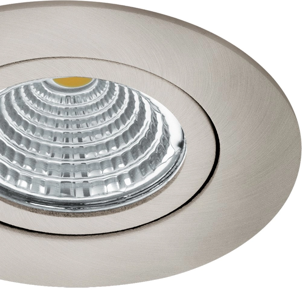 Spot LED réglable Saliceto rond - 6w - 4000K nickel mat Eglo 9002759983079
