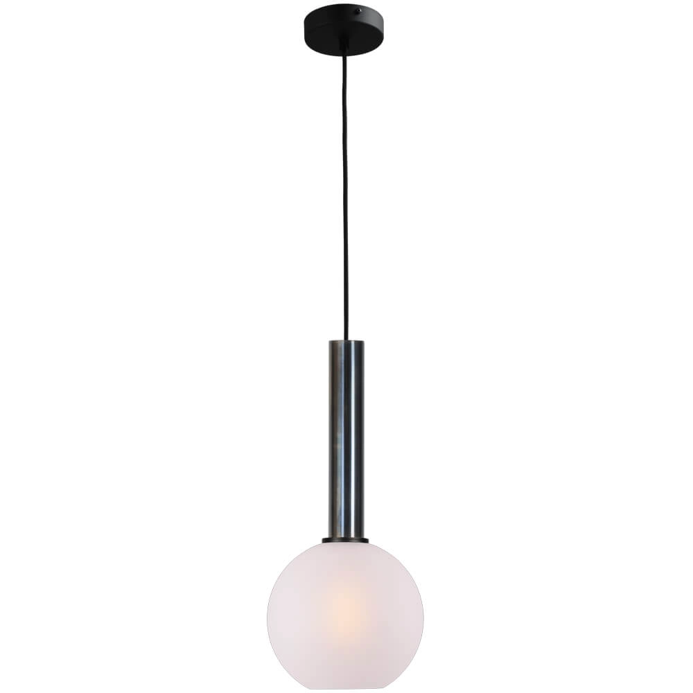Lampe suspendue Ø 20cm Bella 2 Huile tachetée avec verre blanc mat Lampe suspendue Ø 20cm Bella 2 Huile tachetée avec verre blanc mat