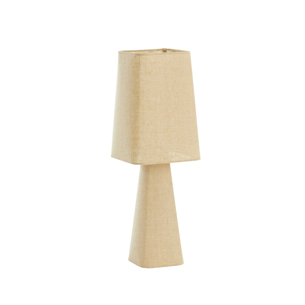 Lampe de table en lin Mikko 58 cm - naturel Light & Living 8717807758813