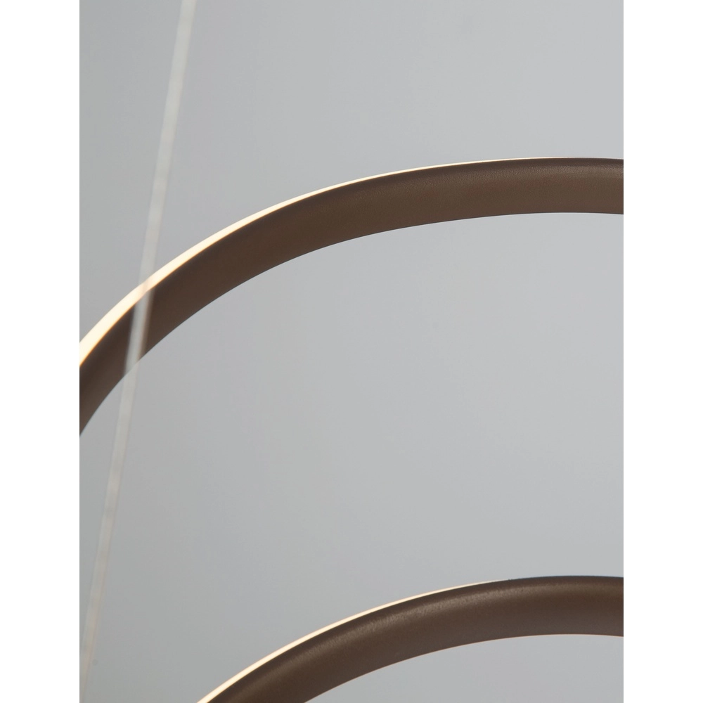 Suspension design Menton brun café Lyora 5212017424310