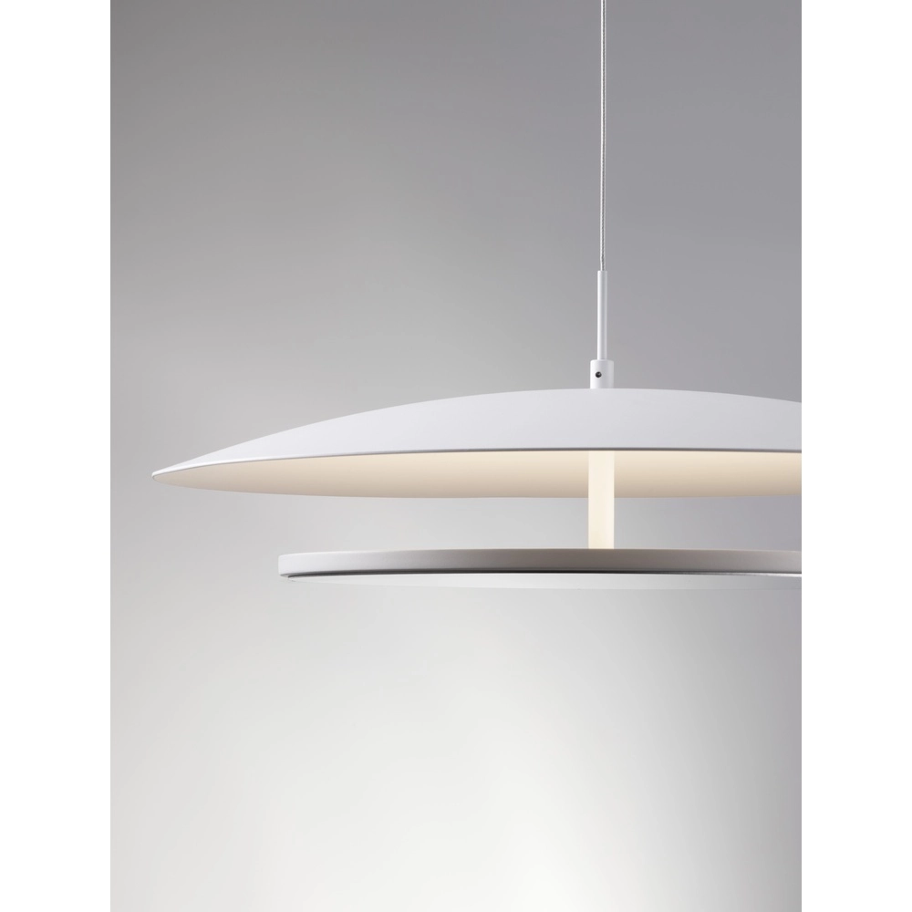Suspension design Olos blanc Ø 50cm