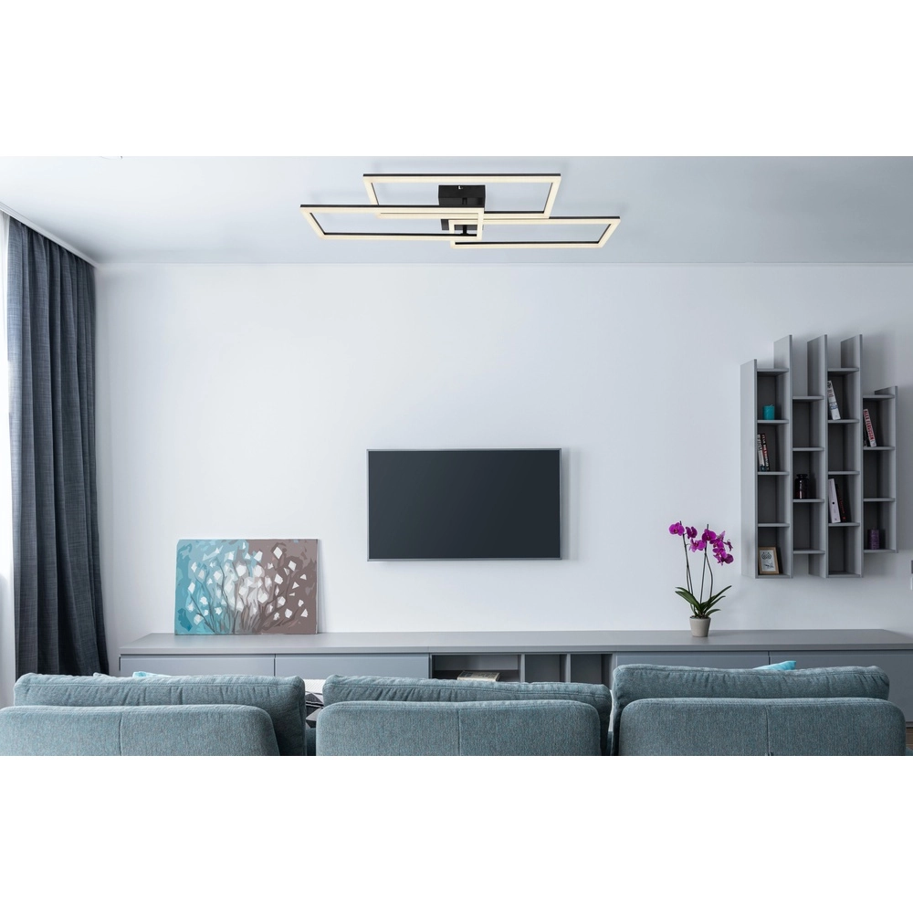 Lampe de plafond à design Tiny Noir Globo 9007371442874