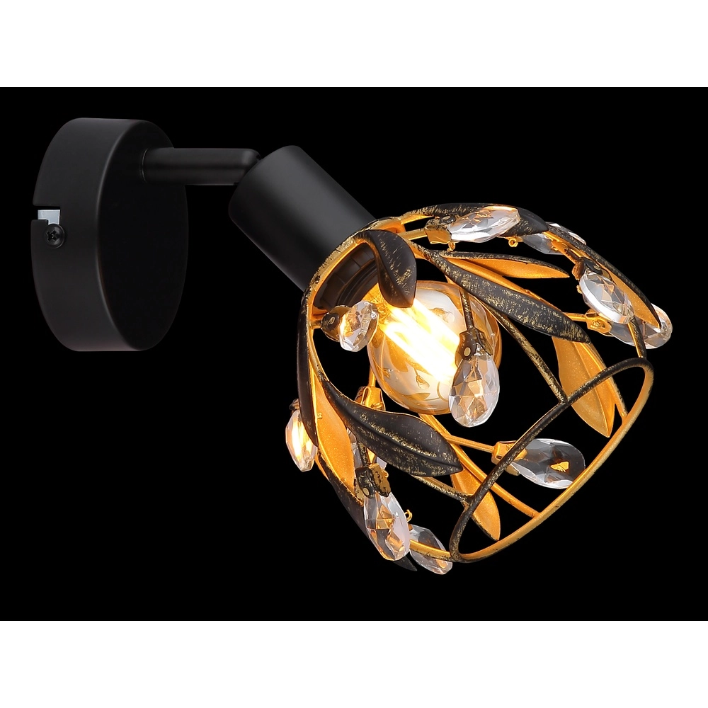Lampe murale de campagne Mika Noir Globo 9007371522293
