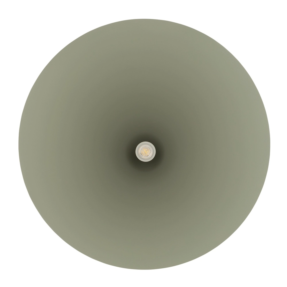 Lampe pendante de conception Zenith vert sauge Ø 50cm Lyora 5903139114820